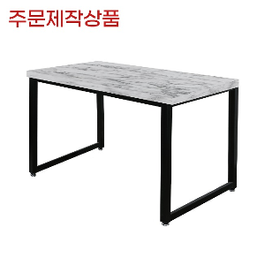 (SM)  SM115-3  사각 테이블 (인조대리석 화이트)